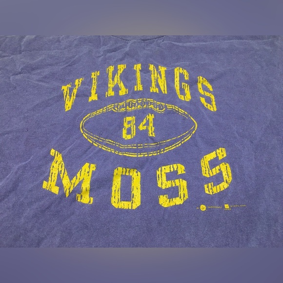 Vintage 2000 00’s Minnesota Vikings Hall of Fame Randy Moss Jersey Size Xlarge - Picture 5 of 12
